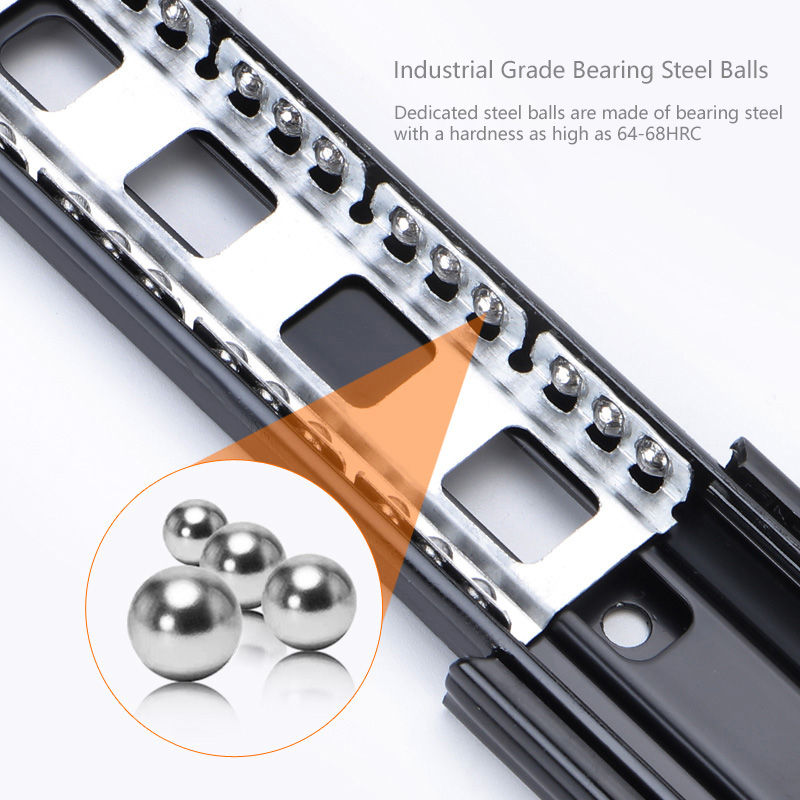 YOUDO HD45 3-fold Full Extension Ball Bearing Slide Mute Drawer Slide (5).jpg